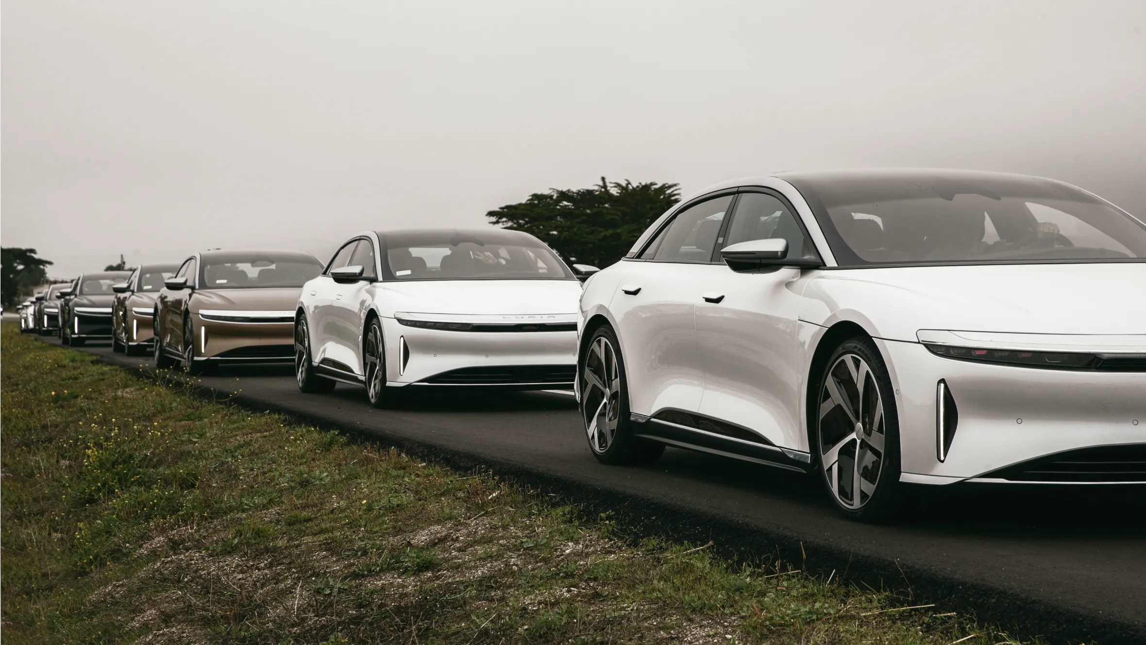 Lucid Air delivery rally