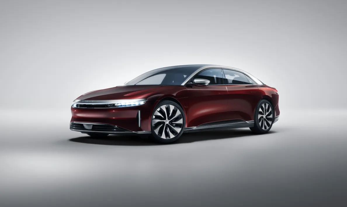 Lucid Air Grand Touring Zenith Red